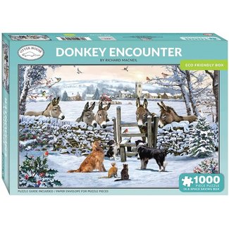 Otterhouse Donkey Encounter Puzzle 1000 pièces