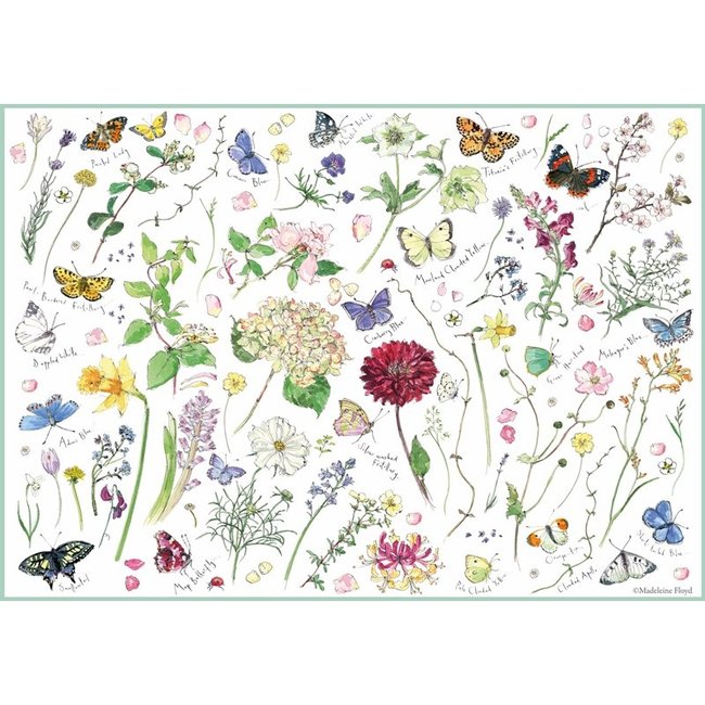 Otterhouse Madeleine Floyd Blumen Puzzle 1000 Teile