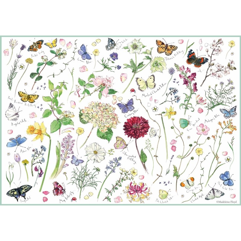 Madeleine Floyd Flowers Puzzel 1000 Stukjes