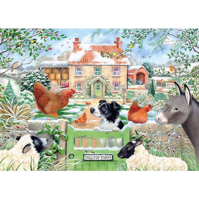 Hill Top Farm Puzzle 1000 Pieces