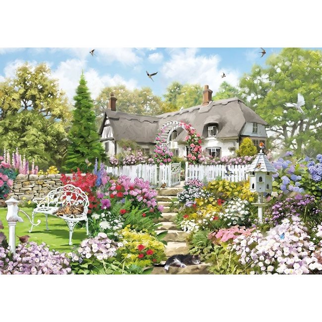 Country Cottage Puzzle 1000 Pieces