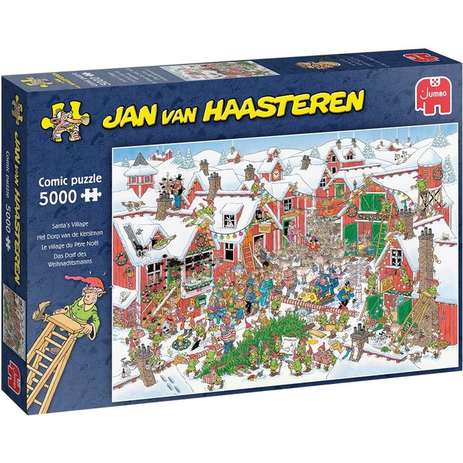 Jumbo Jan van Haasteren - Huis van de Kerstman Puzzel 5000 stukjes