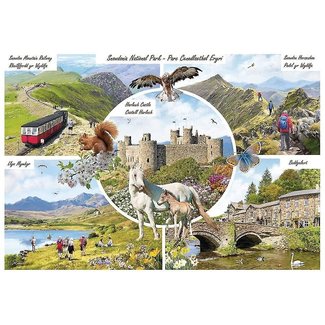 Otterhouse Snowdonia National Park Puzzel 1000 Stukjes