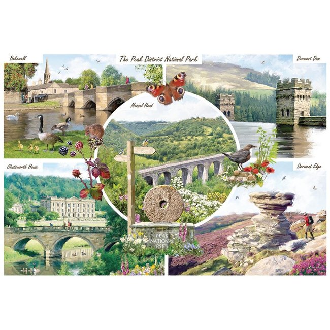 Le parc national du Peak District Puzzle 1000 pièces