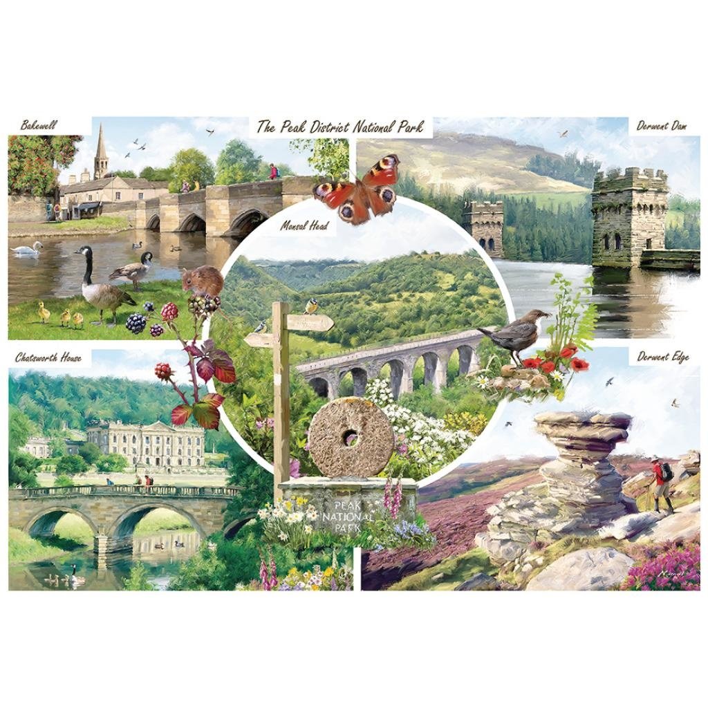 The Peak District National Park Puzzel 1000 Stukjes