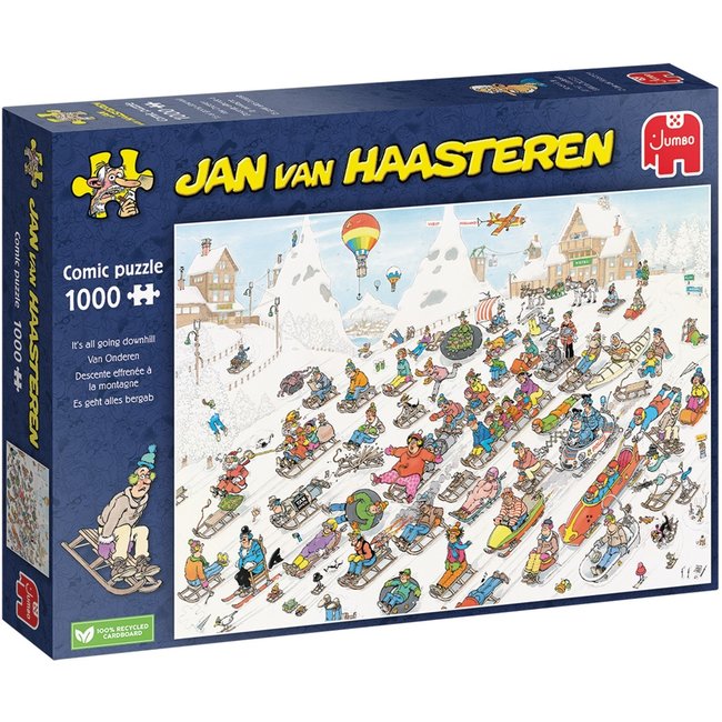 Jan van Haasteren - Dal basso Puzzle 1000 pezzi