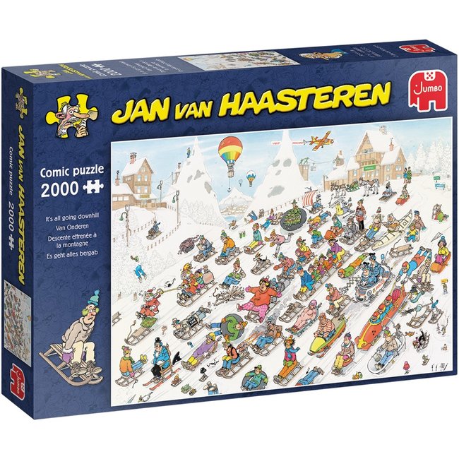 Jan van Haasteren - Van Onderen Puzzel 2000 Stukjes