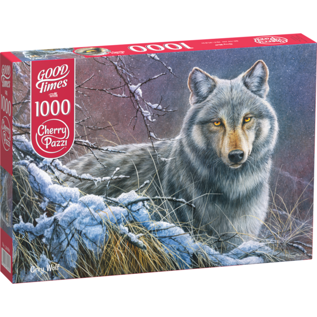 Puzzle del lupo grigio 1000 pezzi