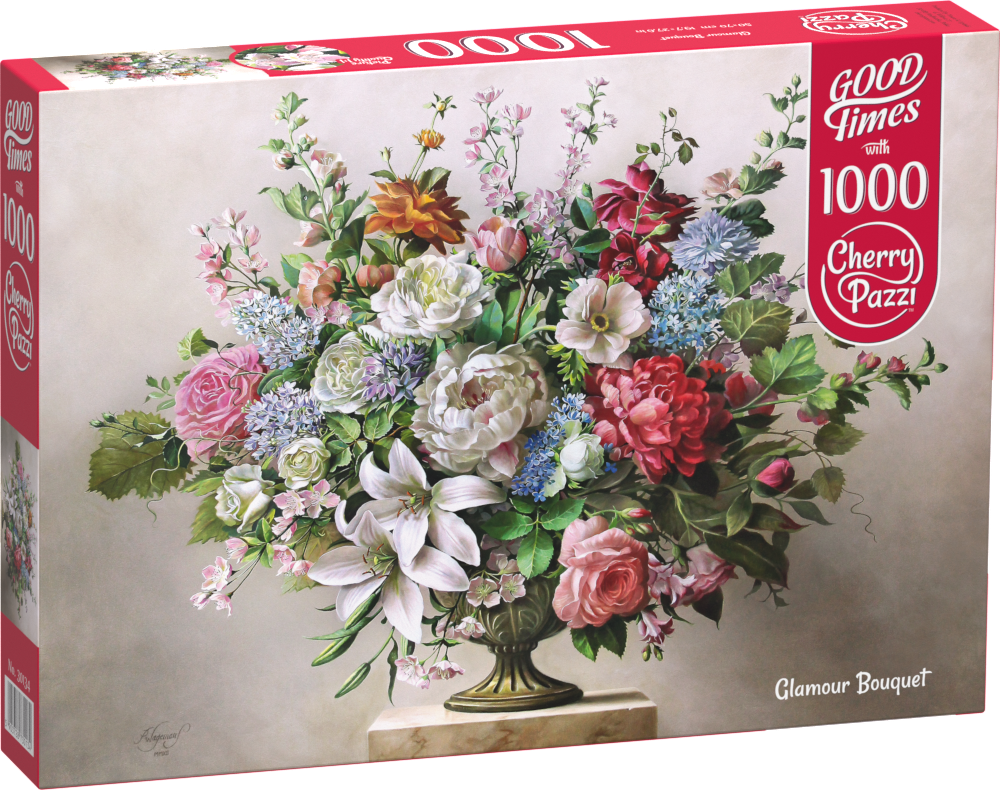 Glamour Bouquet Puzzel 1000 Stukjes
