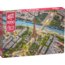 CherryPazzi View over Paris Eiffel Tower Puzzel 1000 Stukjes