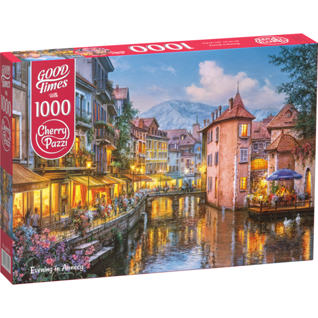 Abend in Annecy Puzzle 1000 Teile