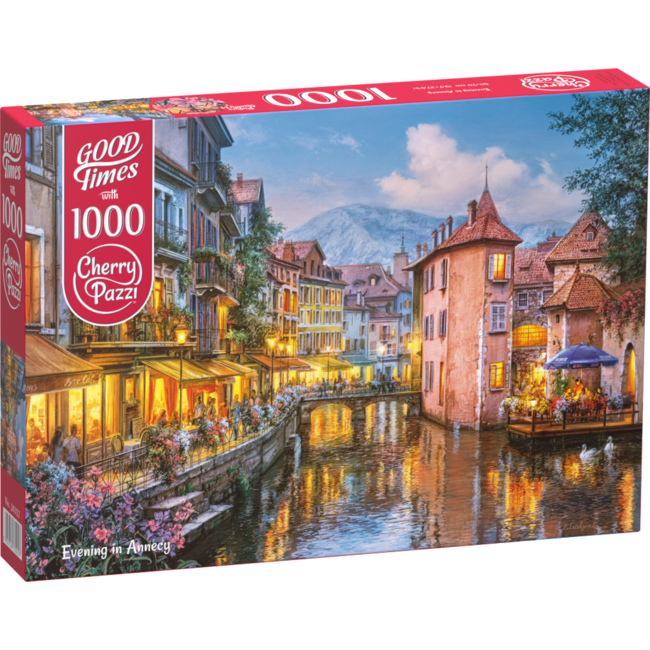 CherryPazzi Abend in Annecy Puzzle 1000 Teile