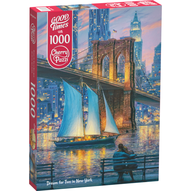 CherryPazzi Sueño para dos en Nueva York Puzzle 1000 piezas