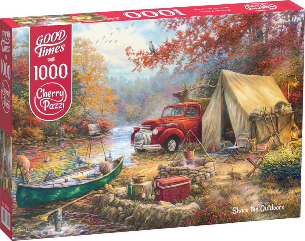 Share the Outdoors Puzzel 1000 Stukjes