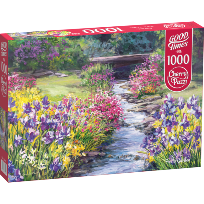 CherryPazzi Fiesta Garden Puzzel 1000 Stukjes