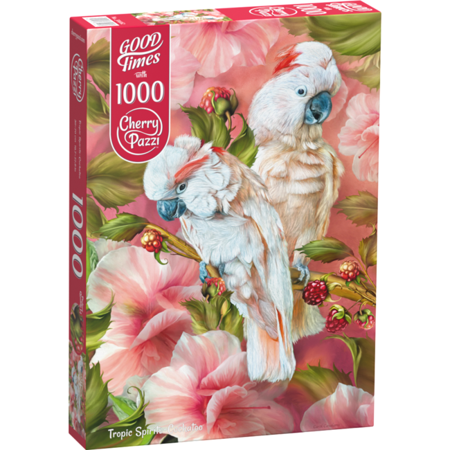 CherryPazzi Tropic Spirits- Cacatúa Puzzle 1000 Piezas