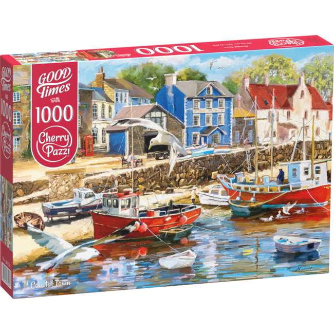 CherryPazzi Puzzle della città costiera 1000 pezzi
