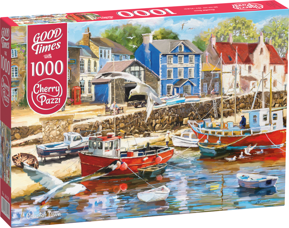 Coastal Town Puzzel 1000 Stukjes