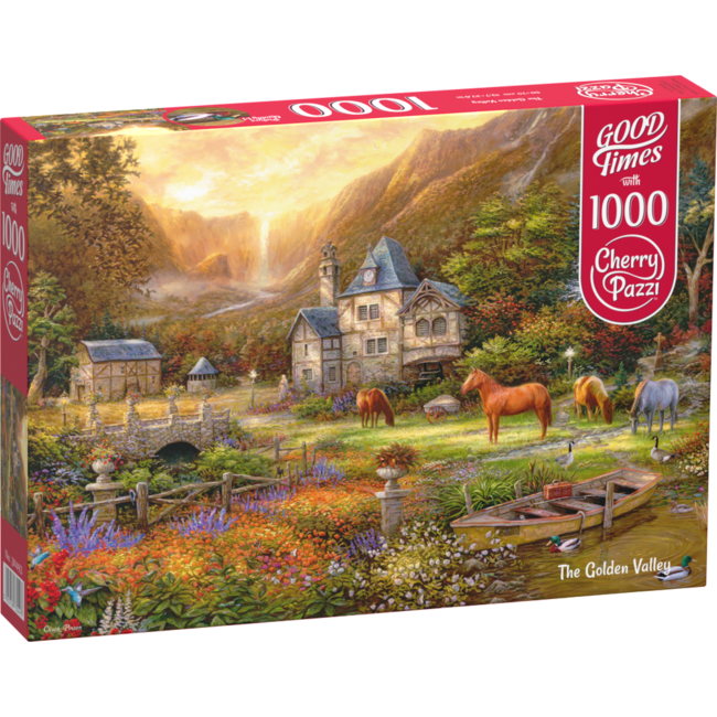 The Golden Valley Puzzel 1000 Stukjes