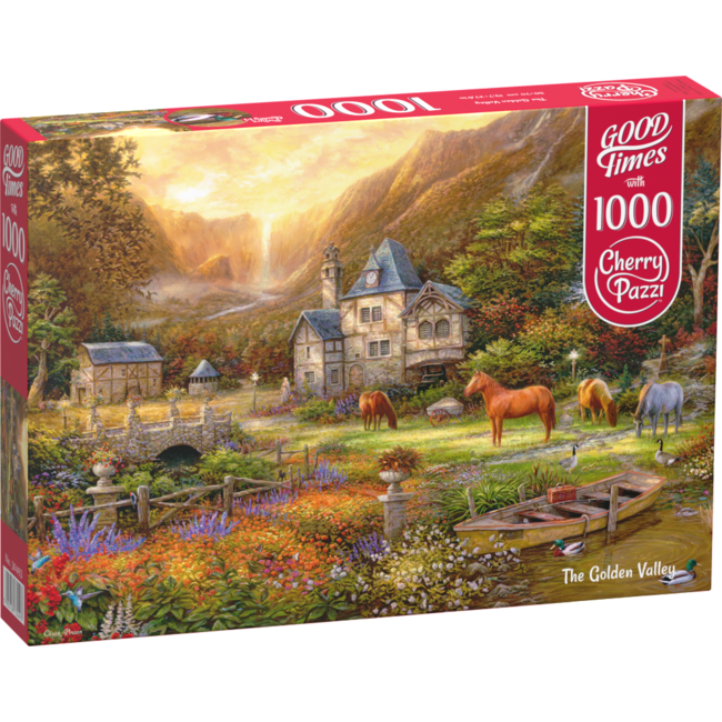 The Golden Valley Puzzle 1000 Pieces