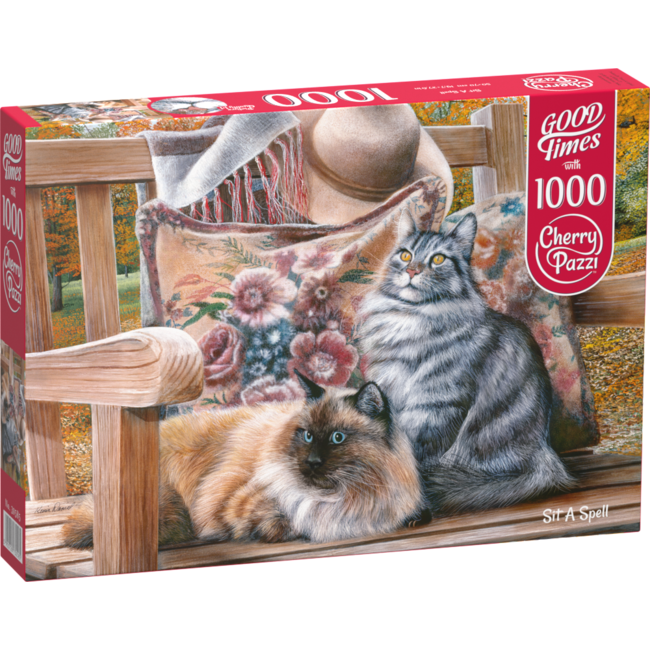 CherryPazzi Sit a Spell Puzzle 1000 Pieces
