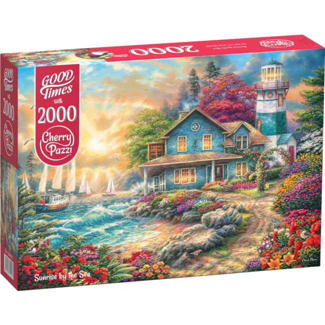 CherryPazzi Sunrise by the sea Puzzle 2000 Pieces