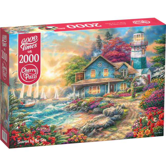 Sonnenaufgang am Meer Puzzle 2000 Teile