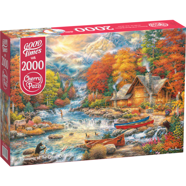 CherryPazzi Schätze der freien Natur Puzzle 2000 Teile