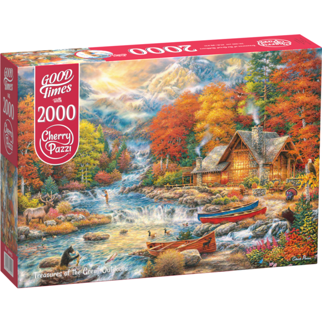 CherryPazzi Treasures of the Great Outdoors Puzzle 2000 piezas