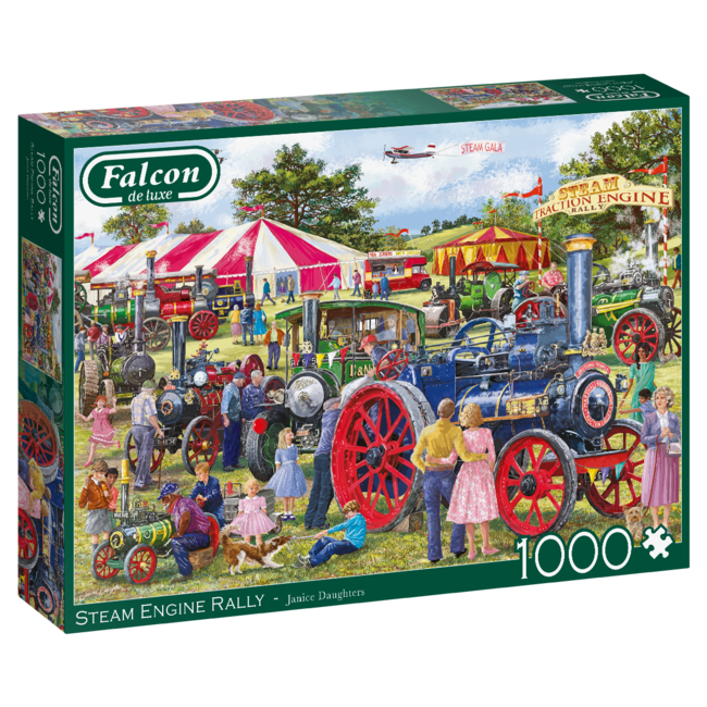 Falcon Steam Engine Rally Puzzle 1000 Pieces