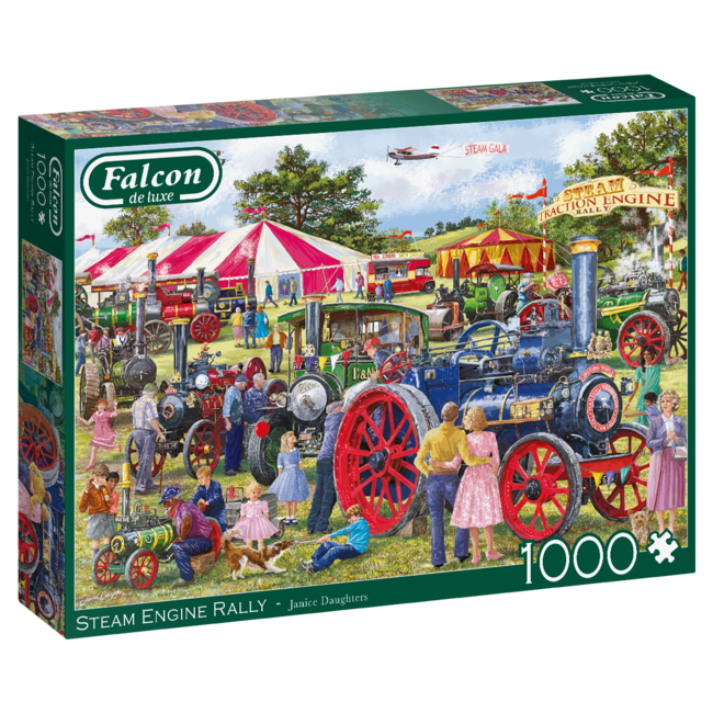 Steam Engine Rally Puzzle 1000 Pieces