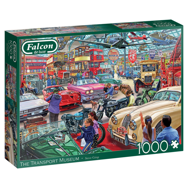 Falcon The Transport Museum Puzzle 1000 Pieces