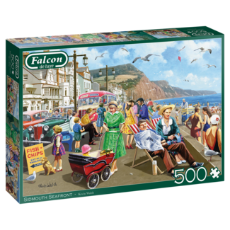 Falcon Sidmouth Seafront Puzzle 500 Pieces