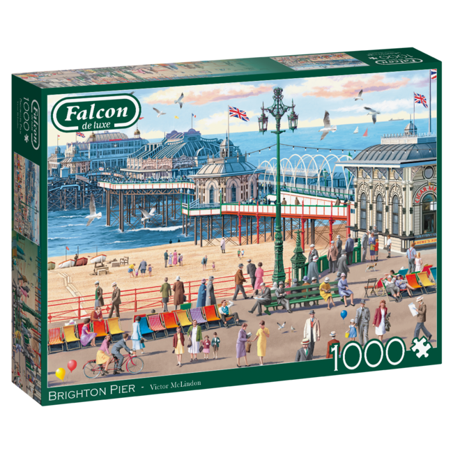 Falcon Brighton Pier Puzzel 1000 Stukjes