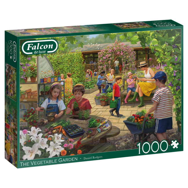 Falcon Das Gemüsegarten-Puzzle 1000 Teile