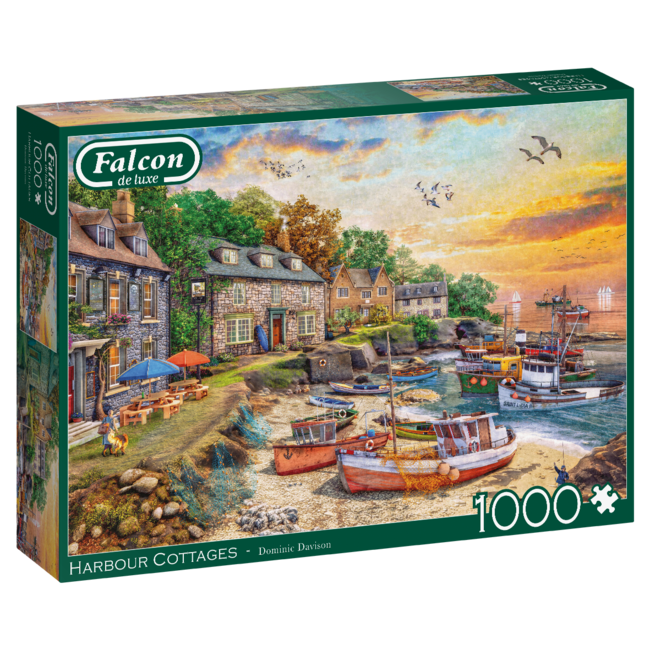 Falcon Harbour Cottages Puzzel 1000 Stukjes