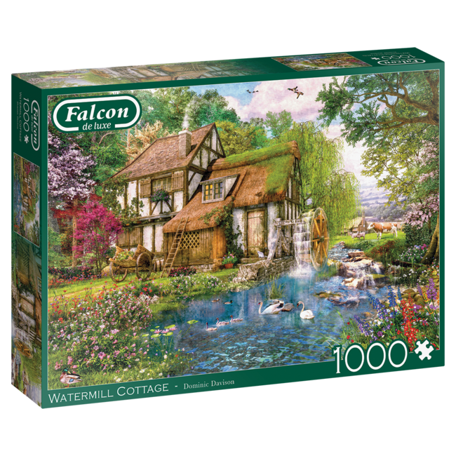 Falcon Puzzle Watermill Cottage 1000 pezzi