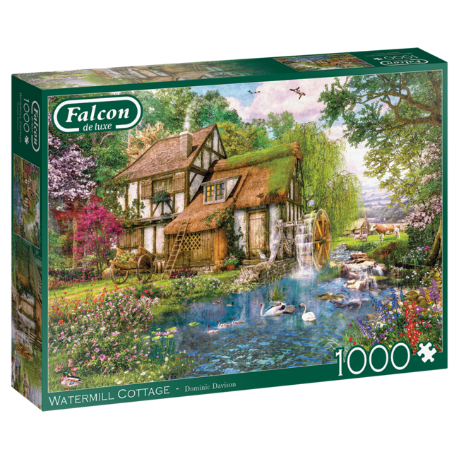 Puzzle Watermill Cottage 1000 Piezas