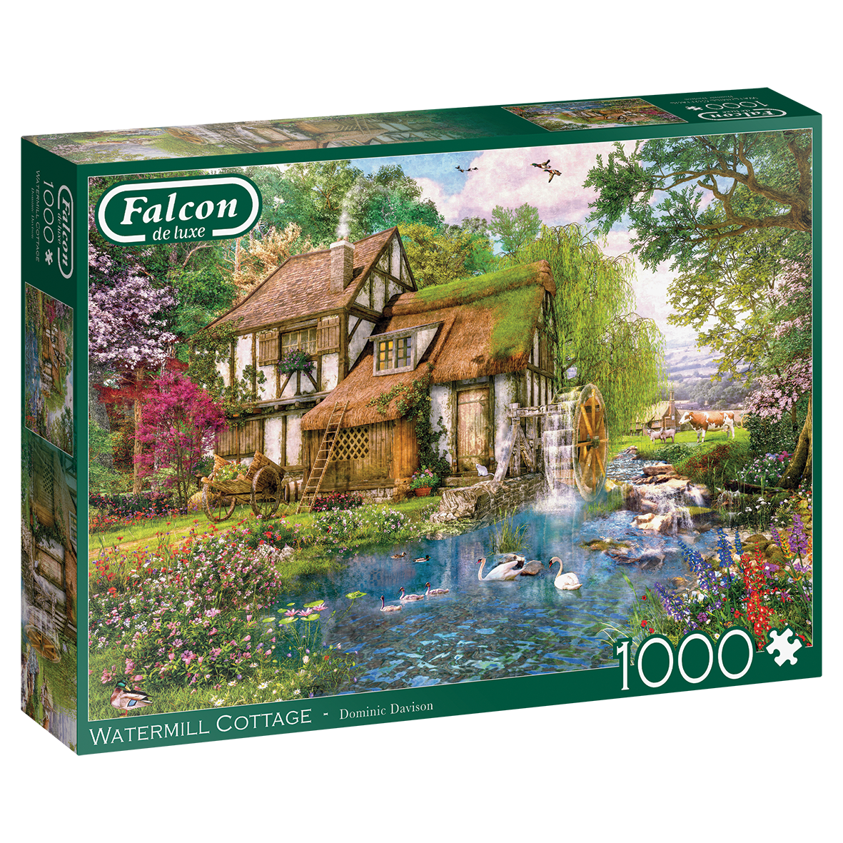 Watermill Cottage Puzzel 1000 Stukjes