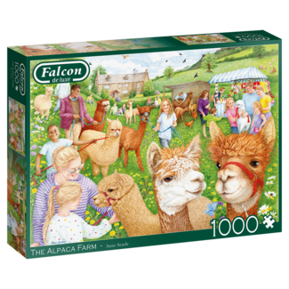 Falcon La granja de alpacas Puzzle 1000 piezas