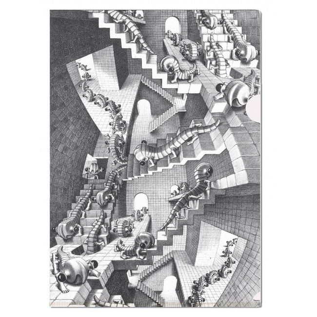 Carpeta L tamaño A4: House of Stairs, M.C. Escher