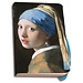 Bekking & Blitz Cahier A6, couverture souple : Fille à la perle-Fille à la perle, J. Vermeer