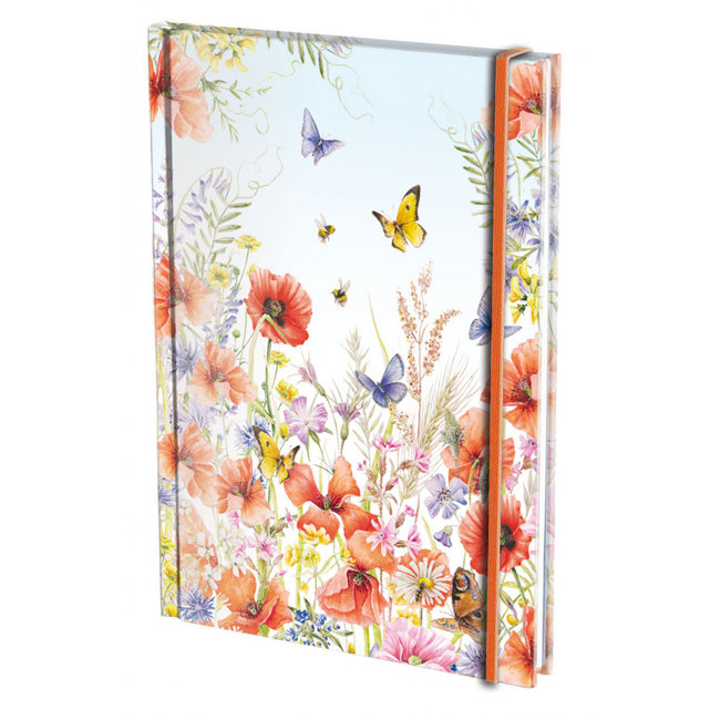 Bekking & Blitz Carnet de notes A5, couverture rigide : Poppies, Janneke Brinkman-Salentijn