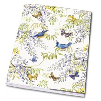 Bekking & Blitz Script A5: Birds in wisteria, Janneke Brinkman