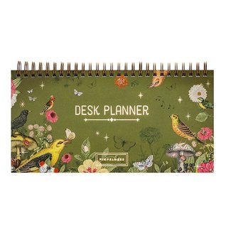 Pimpelmees Pimpelmees Desk Planner - Sage Datumloos