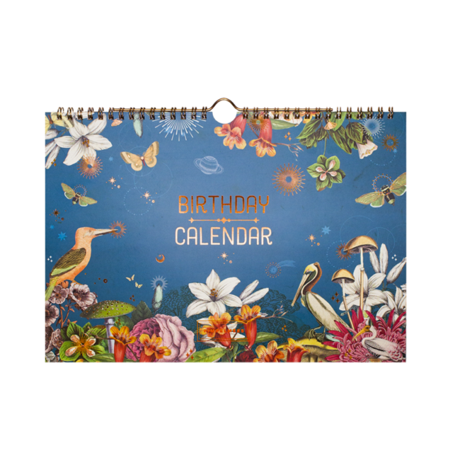 Pimpelmees Calendario dei compleanni blu Tit Blu