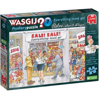 Jumbo Wasgij Mystery 7 Vendita! Puzzle 1000 pezzi