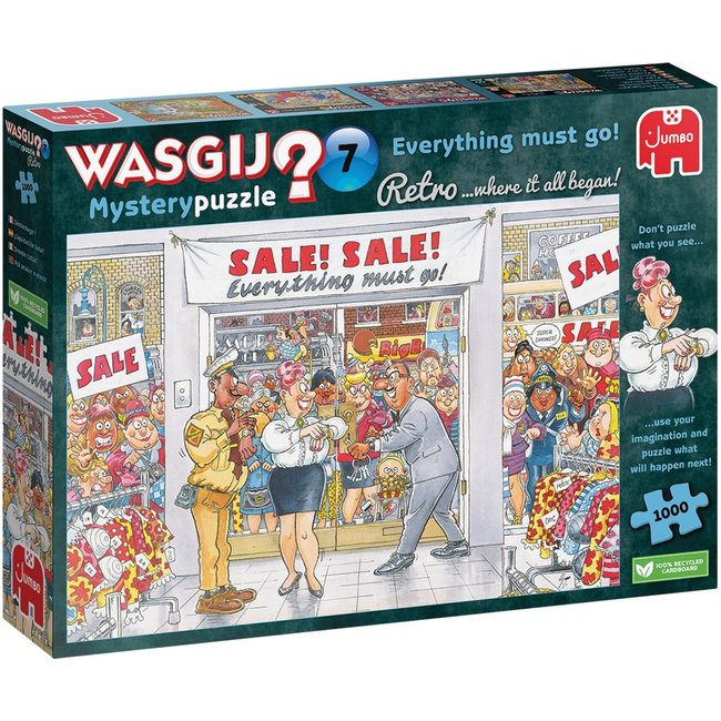 Jumbo Wasgij Mystery 7 Sale! Puzzle 1000 pieces
