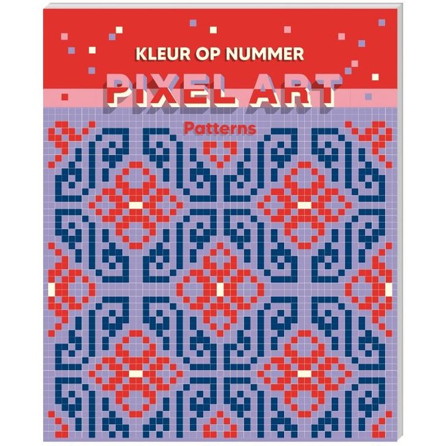 Malbuch nach Zahlen - Pixelkunst - Muster