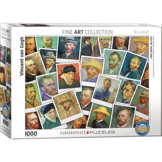 Eurographics Vincent van Gogh Selfies Puzzle 1000 Pieces